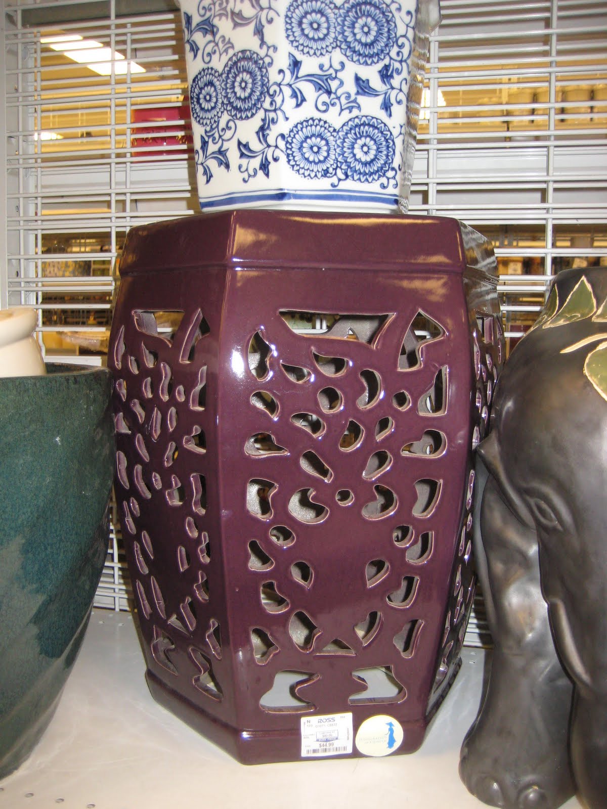 JPM Design Ceramic Garden Stools