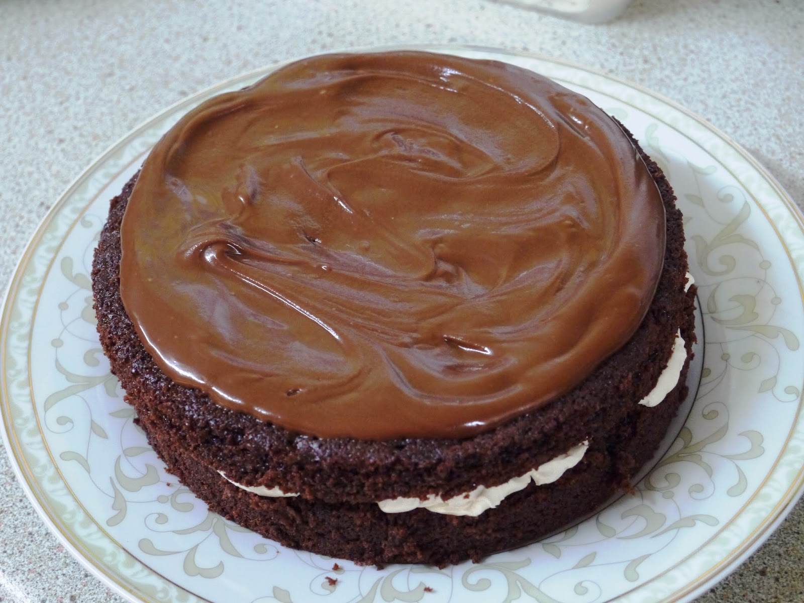 This Muslim Girl Bakes Cappuccino Fudge Cake