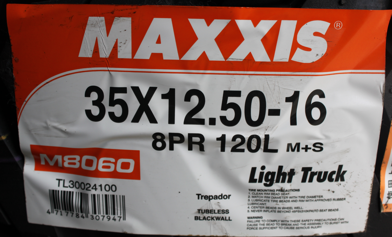 MAXXIS Trepador New Size!!!