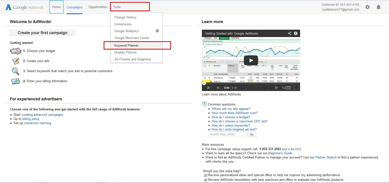 Cara Riset Keyword dengan Google Trends dan Google Adwords