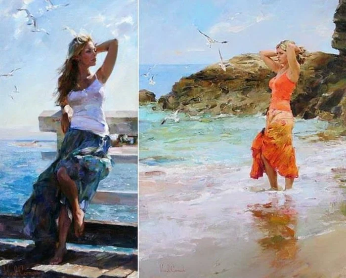 Michael and Inessa Garmash | Ukraina | Romantic Impressionists painters