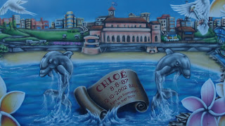 Bondi beach painting