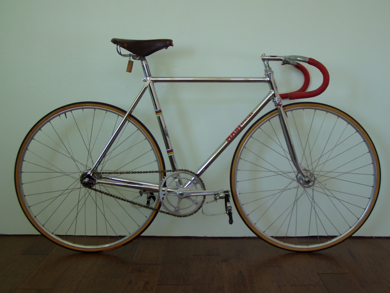 Baylis Handmade Cycles Newly Built Masi TRIBUTE Track Bicycle