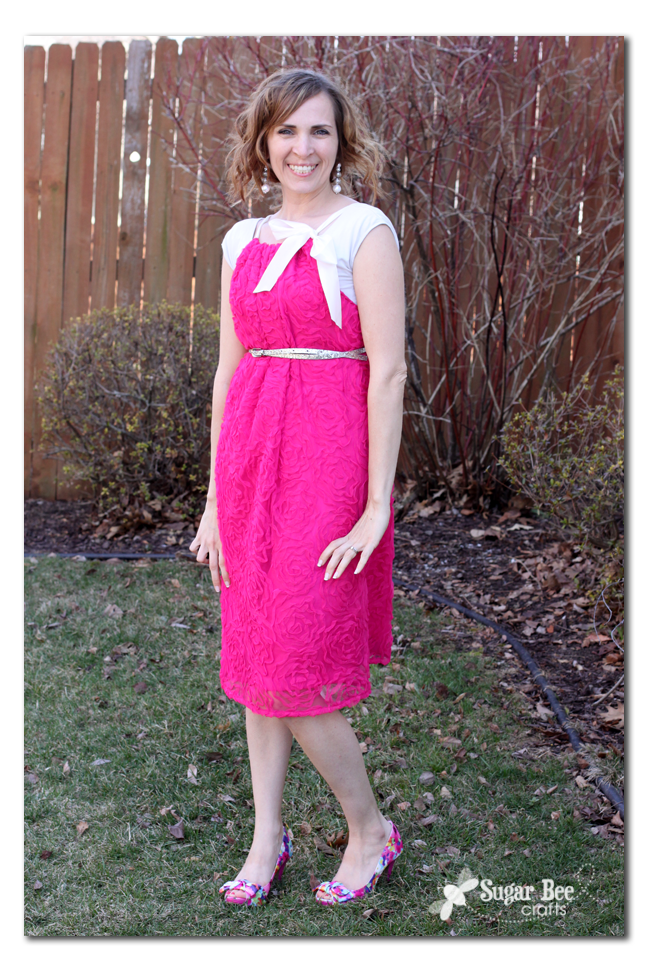 Lace Overlay Adult Pillowcase Dress Sugar Bee Crafts