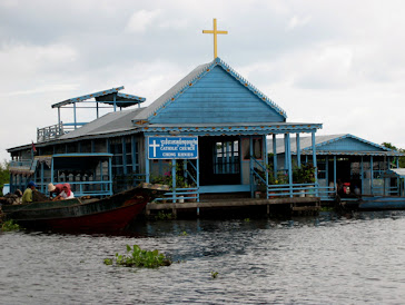 Vietnamese Church in Tonla Sab,  Cambodia.