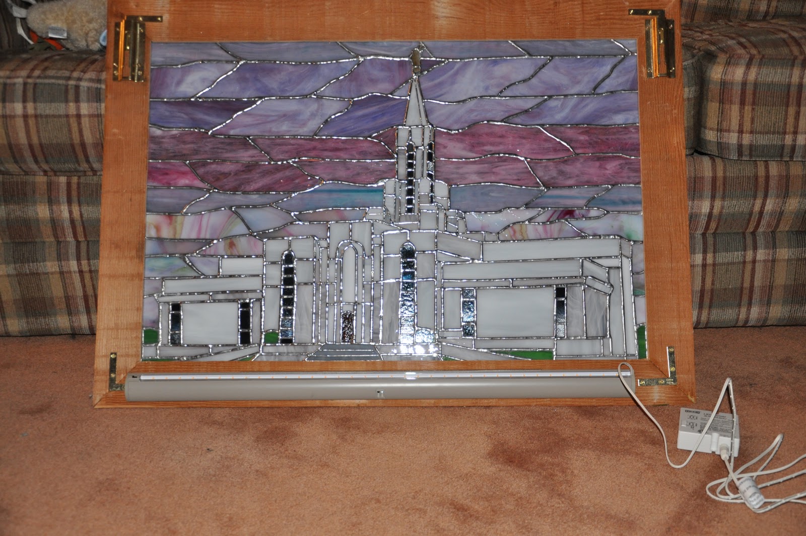 All Of Green Glass Stained Glass Bountiful Utah Temple