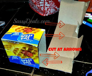 directions for the waffle house craft