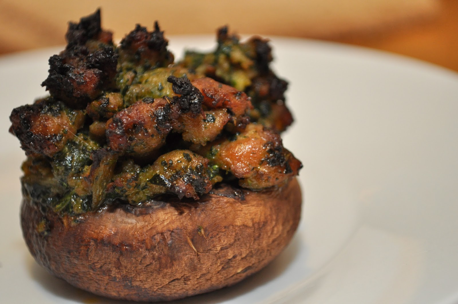 carinamdee Practical Paleo Stuffed Mushrooms