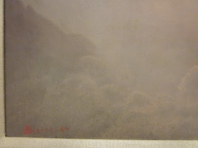 Albert Bierstadt Red Mountain Peaks