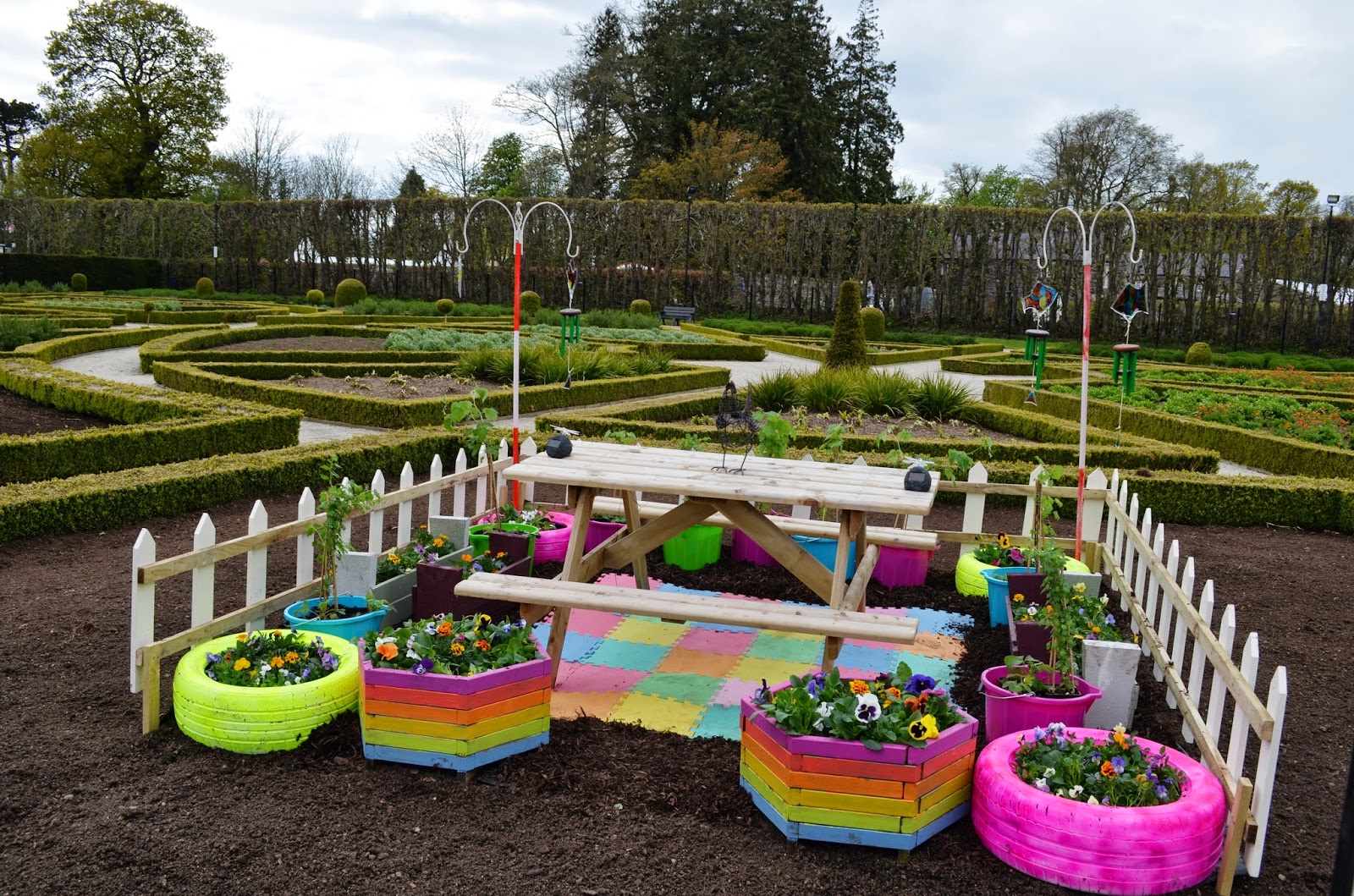 Kelli's Northern Ireland Garden Garden Show Ireland funtastic displays