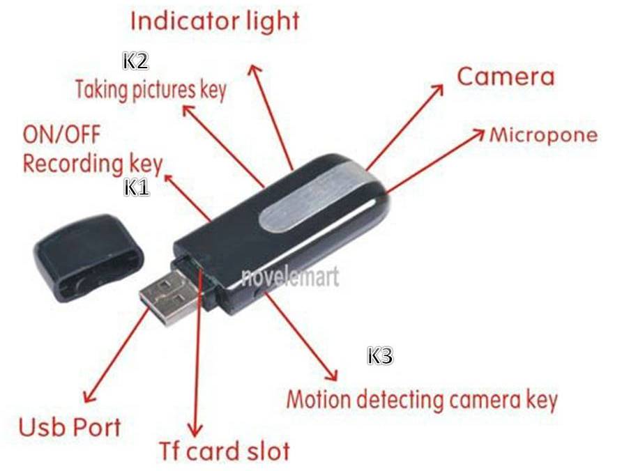 Petunjuk Pemakaian Spy Cam Flashdisk With Motion Detection 5 Mp Spy Cam Murah Spy Camera Kamera Pengintai