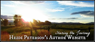 Sharing the Journey: Heidi Peterson's Author Blog