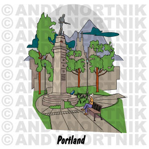 Portland Oregon Clip Art