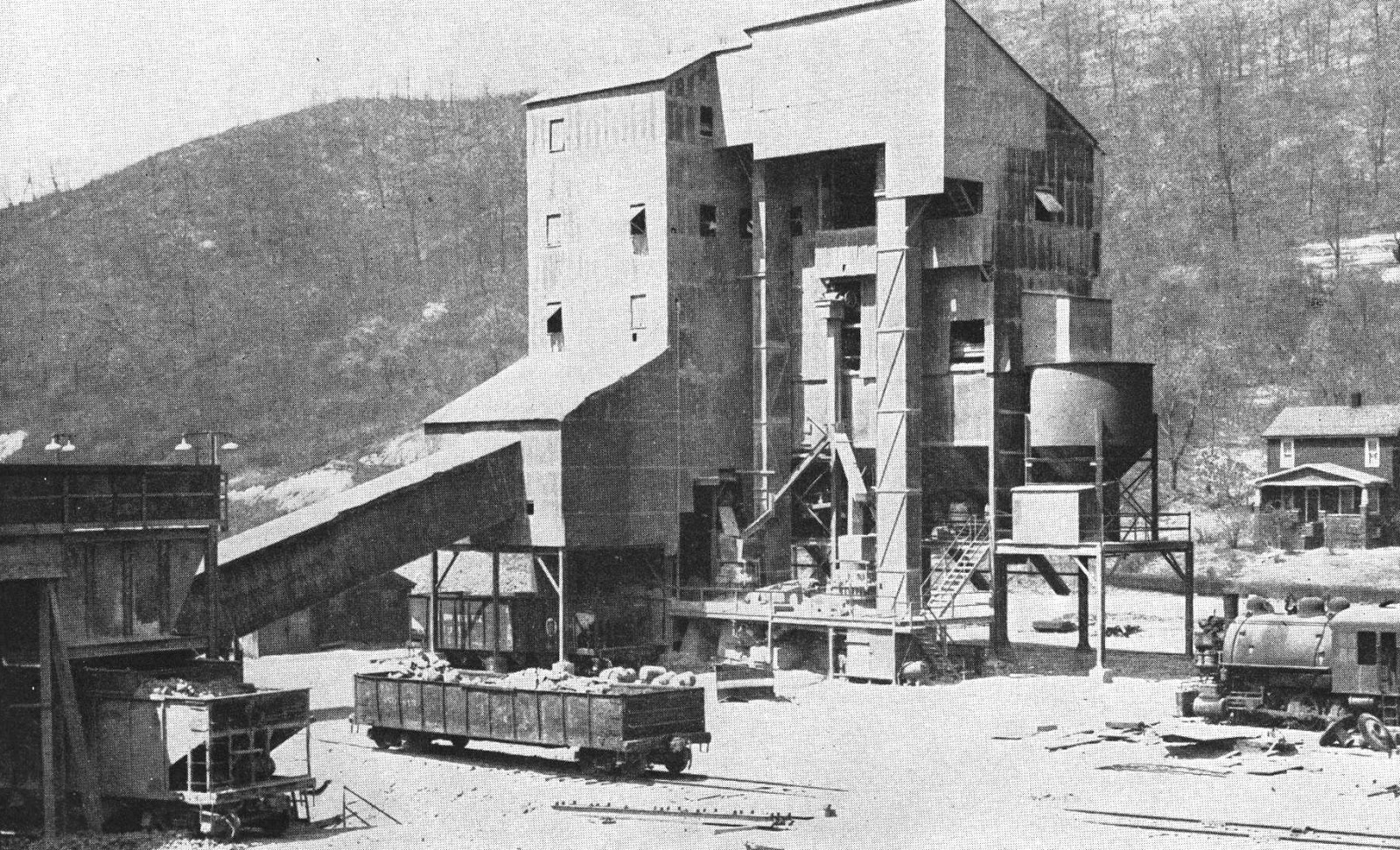 Model Railroad Minutiae Weirton steel mill