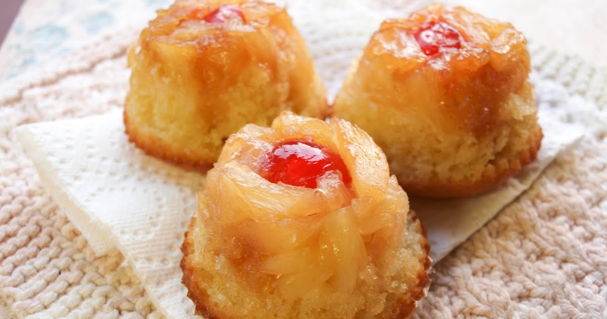 CookLoveCraft Pineapple Upside Down Tea Cakes