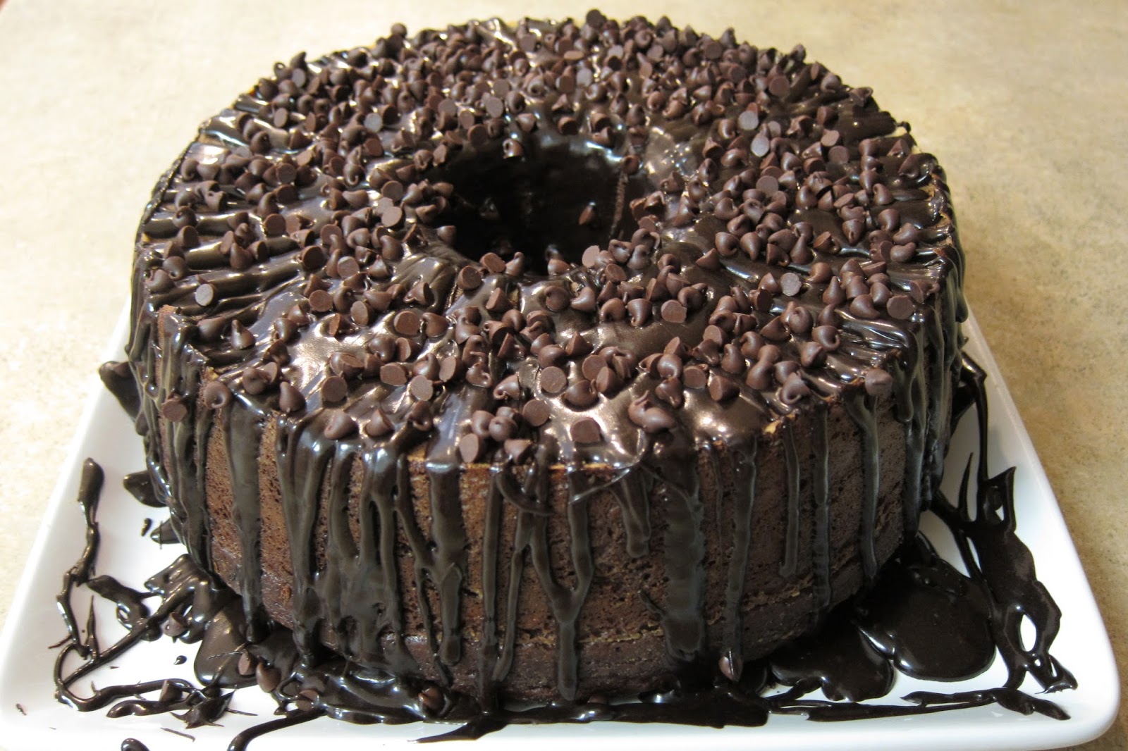 Inspired Whims The Best Chocolate Chip Chocolate Cake Ever...