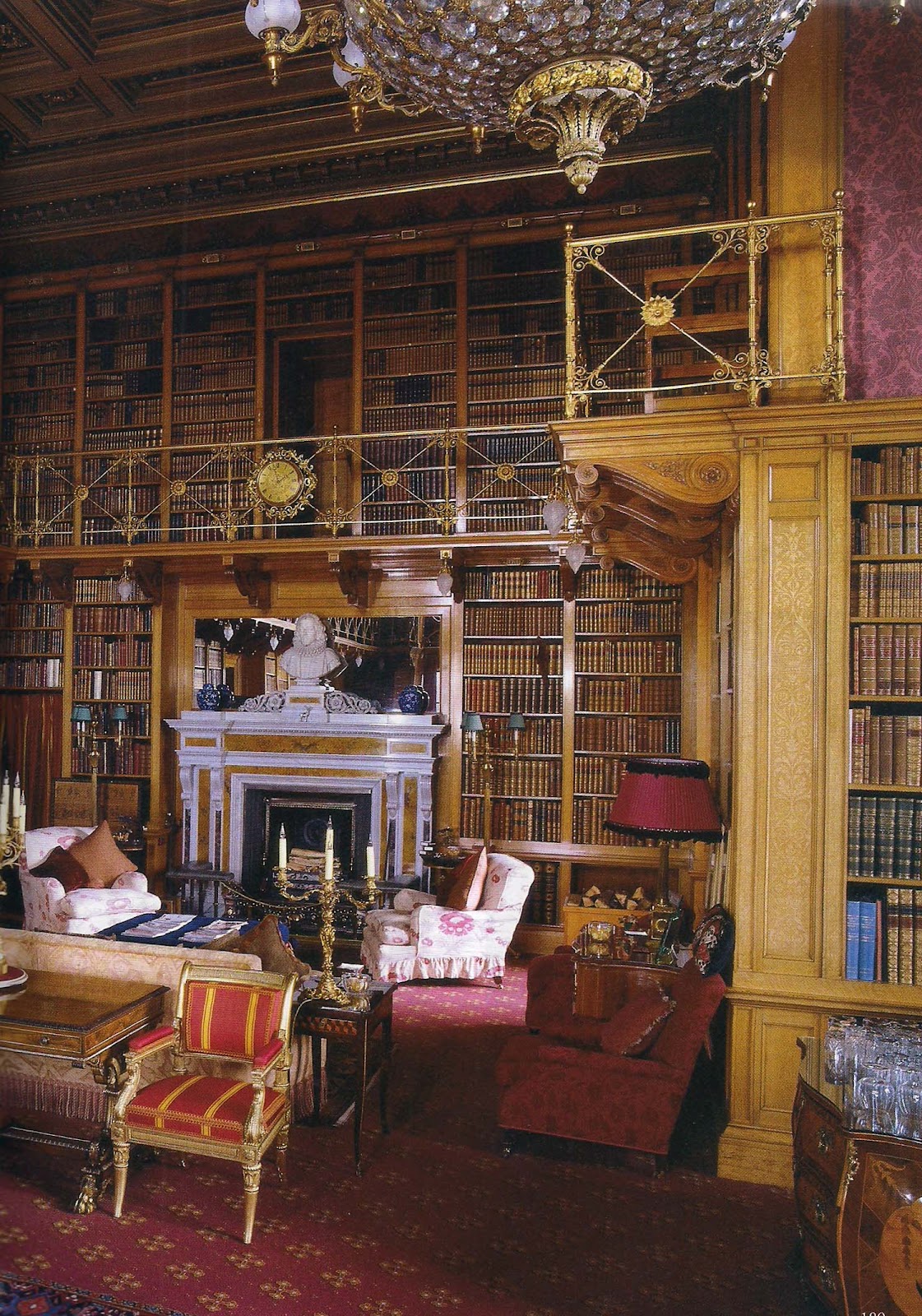 Sofiaz Choice: Alnwick Castle- The Burgundy Room. James McDonald  Photography