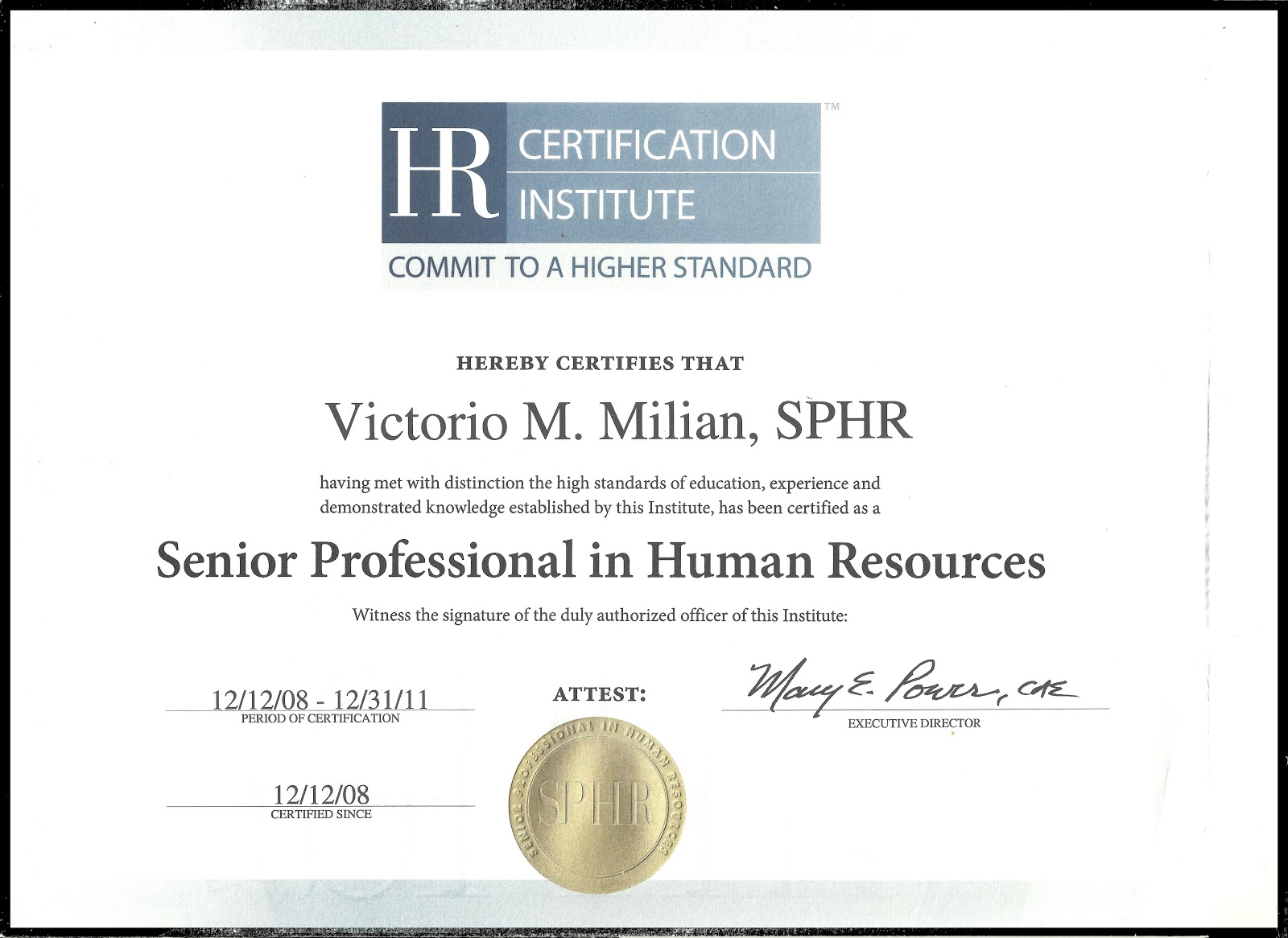 Hr certification | Peatix