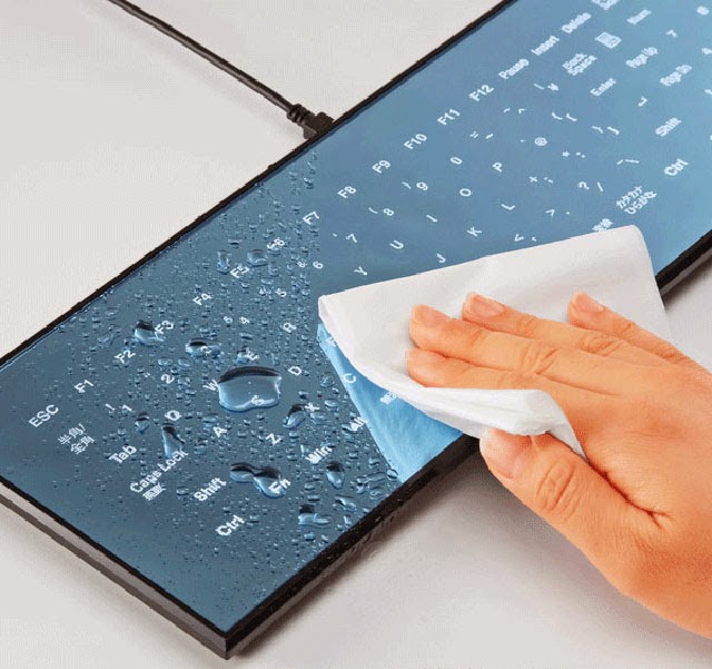 Cool Leaf Touch screen Keyboard by Minebea at BSSL Cool Leaf Touch screen Keyboard by Minebea