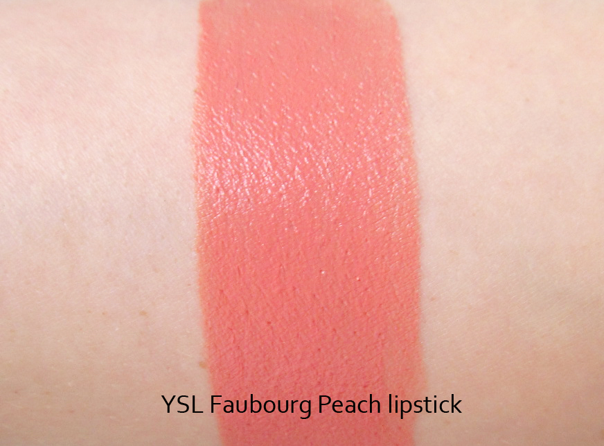 Passing Fancy YSL Rouge Volupte 30 Faubourg Peach Review