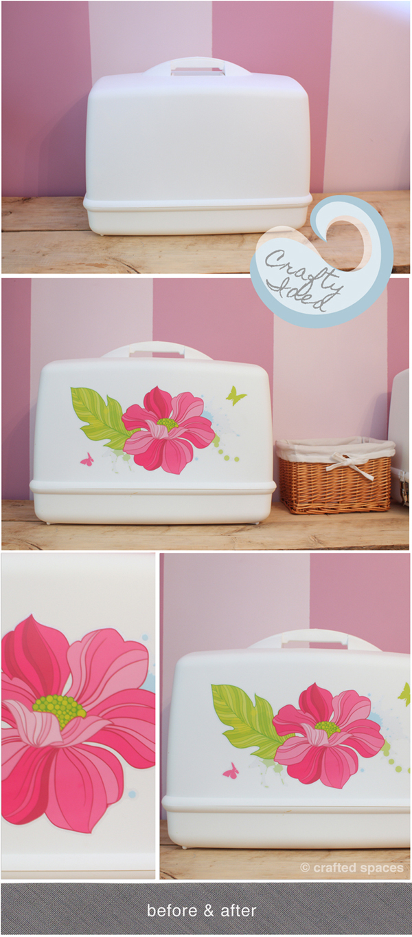 Crafted Spaces Crafty Idea Decorate Your Sewing Machine Carrying Case