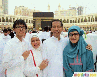 Jokowi, Keluarga, Haji, Image