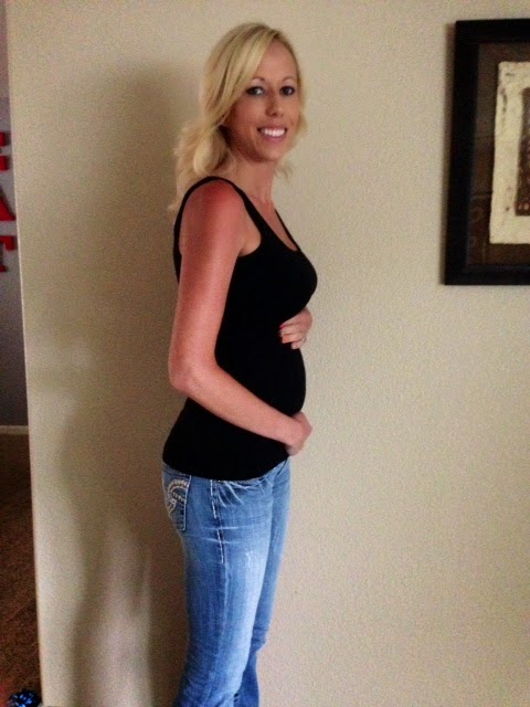 Sparkles and Lattes: Bump Update - 12 Weeks