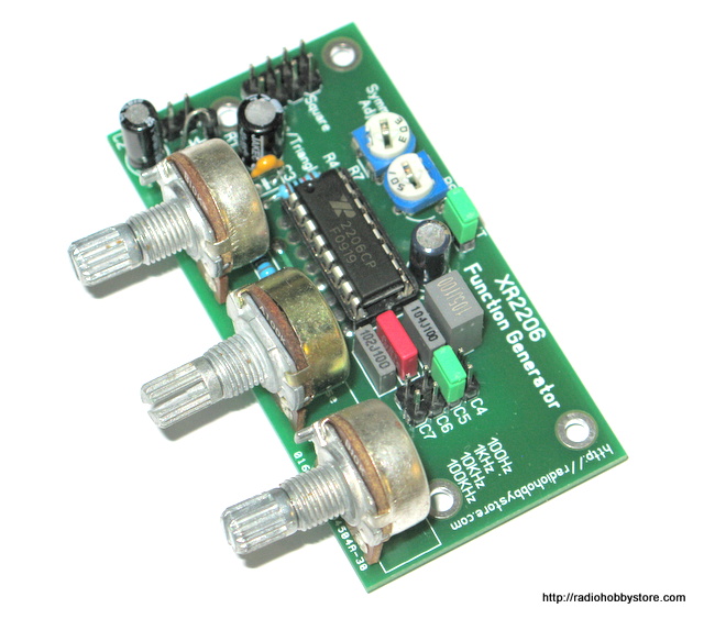 DIY Electronics Function Generator DIY Kit 20Hz 100KHz XR2206