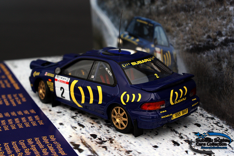 1/43 SUBARU IMPREZA RAC RALLY 1993 Colin McRae WRC victoires édition spéciale 