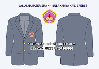 JAKET ALMAMATER OSIS