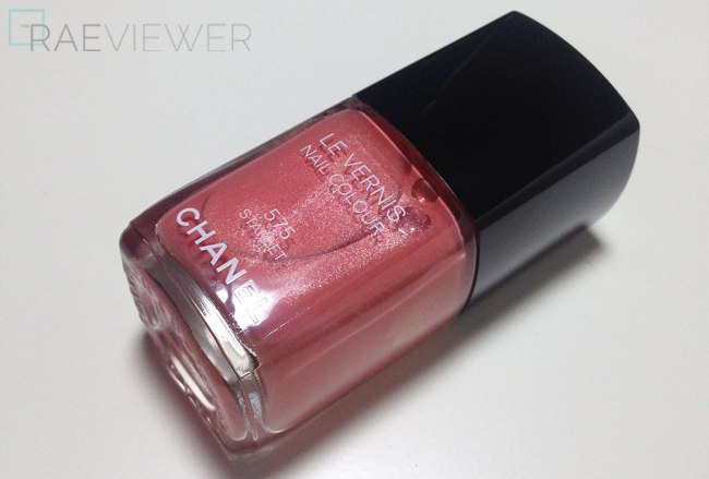 the raeviewer - a premier blog for skin care and cosmetics from an  esthetician's point of view: Chanel Le Vernis in Starlet 575 Nail Polish  Review, Photos, Swatches, Comparisons