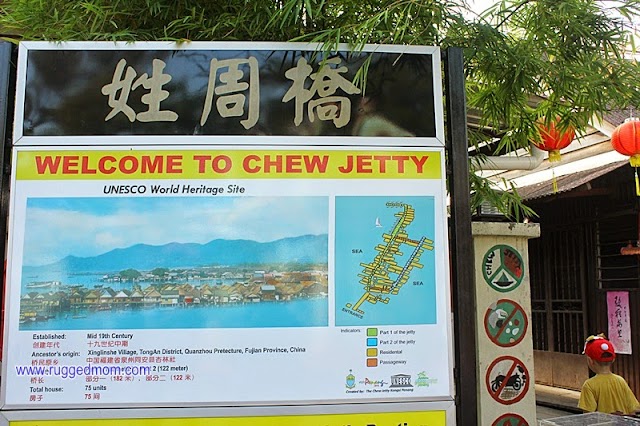 UNESCO World Heritage Cities | Chew Jetty in Pulau Pinang