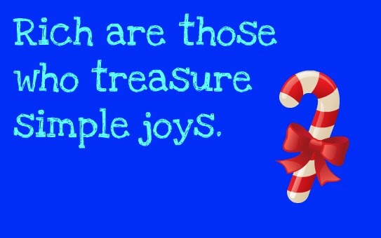 Everything Has It's Wonders: It's the Simple Things....