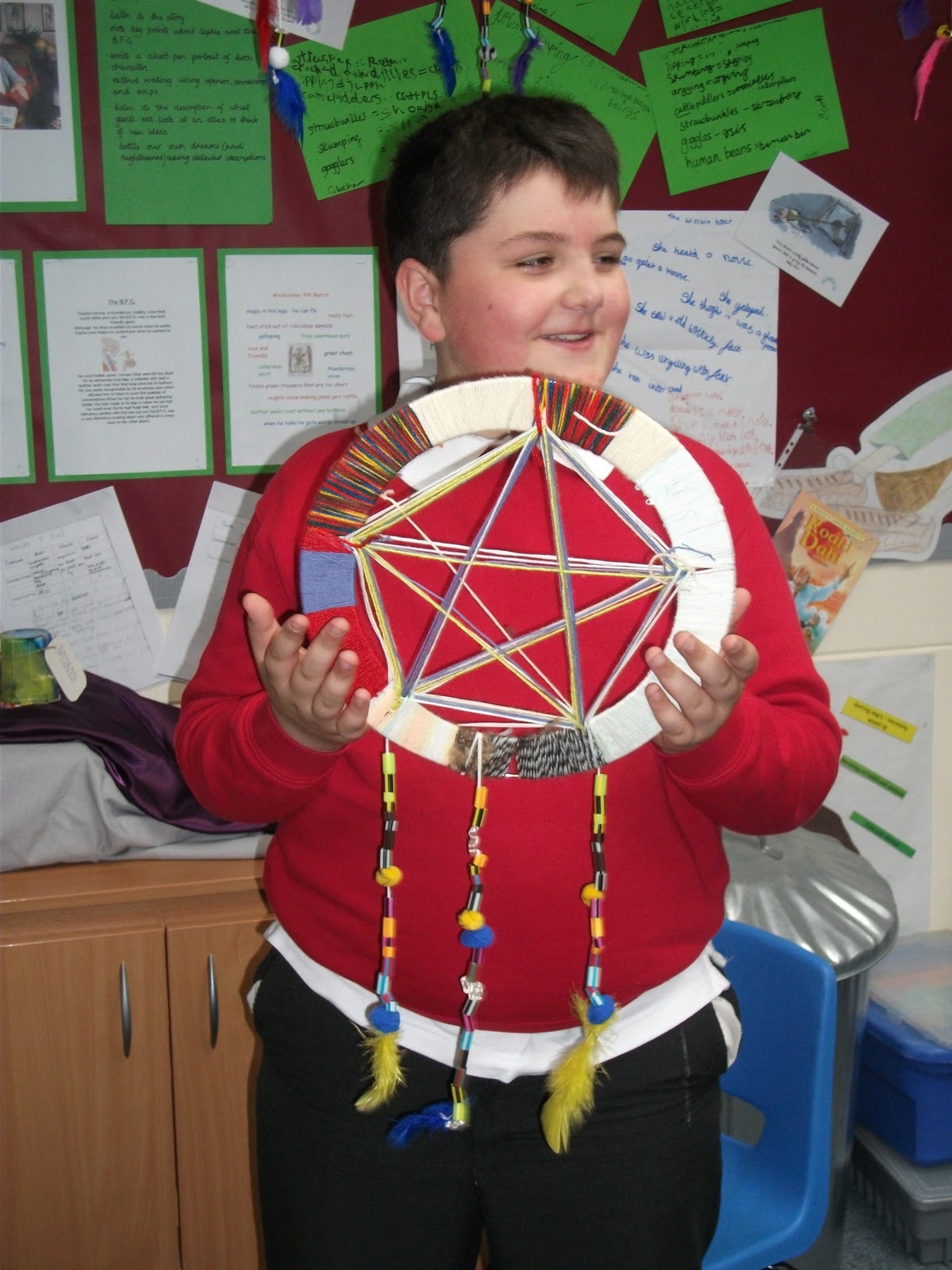 Otley Ashfield Primary School Blog Dream Catchers