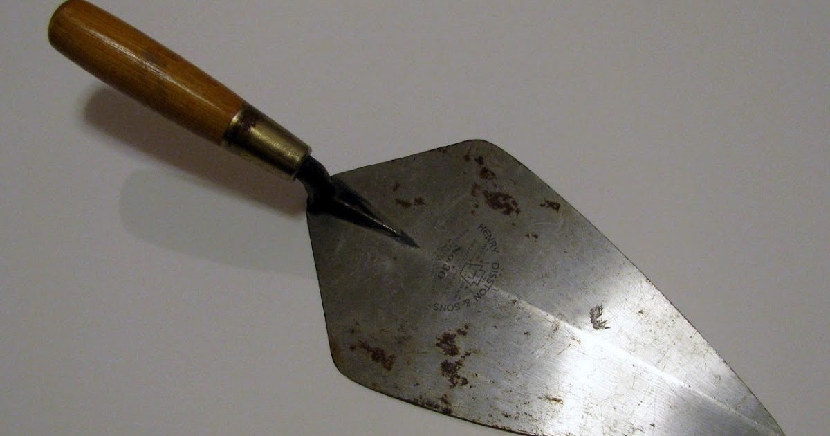 Trowel and Masonry Tool Collector Resource Right Handed and Left