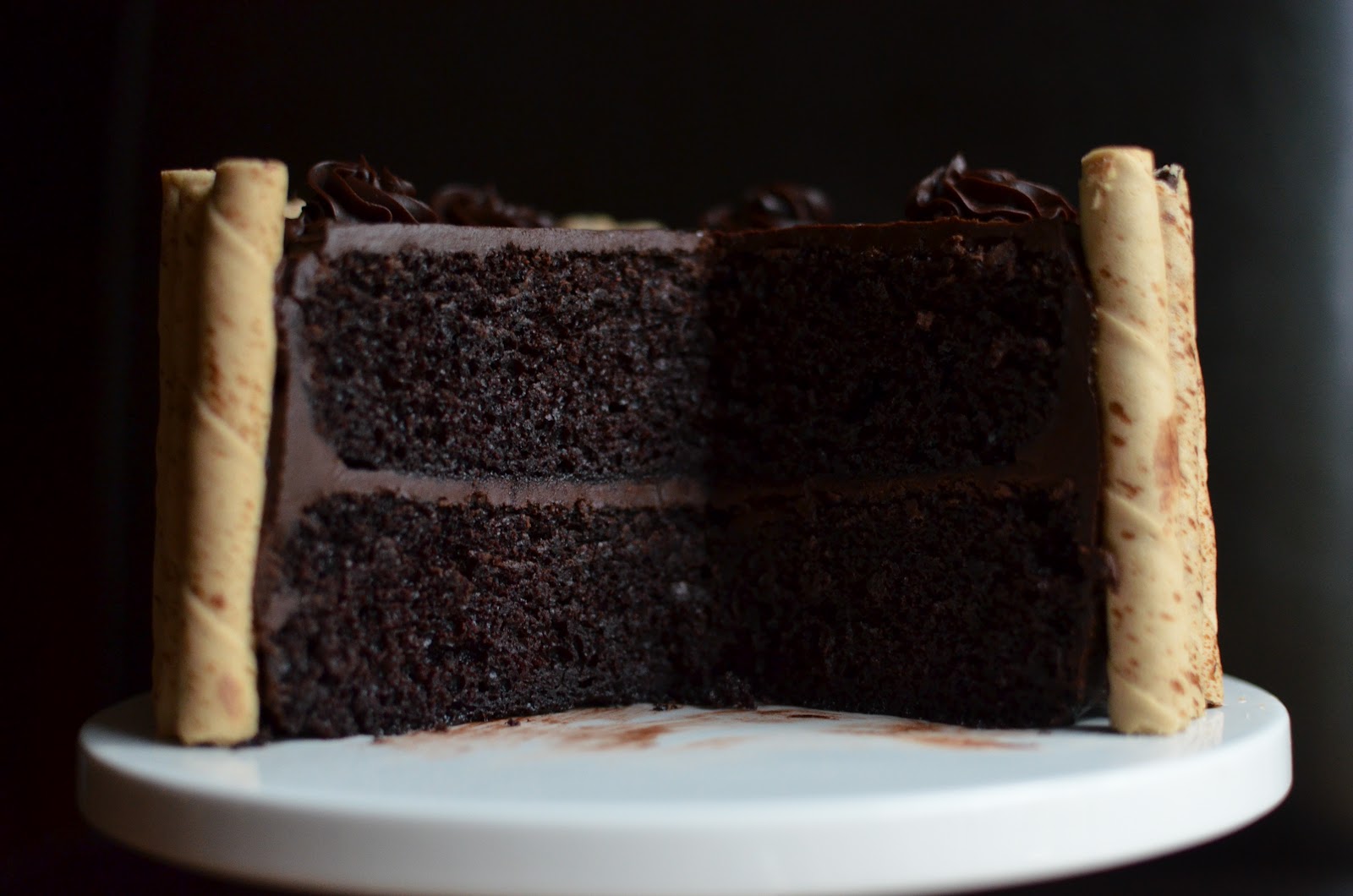 Playing with Flour Ribbon cake from leftovers, mixing & matching