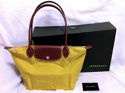 longchamp le pliage curry