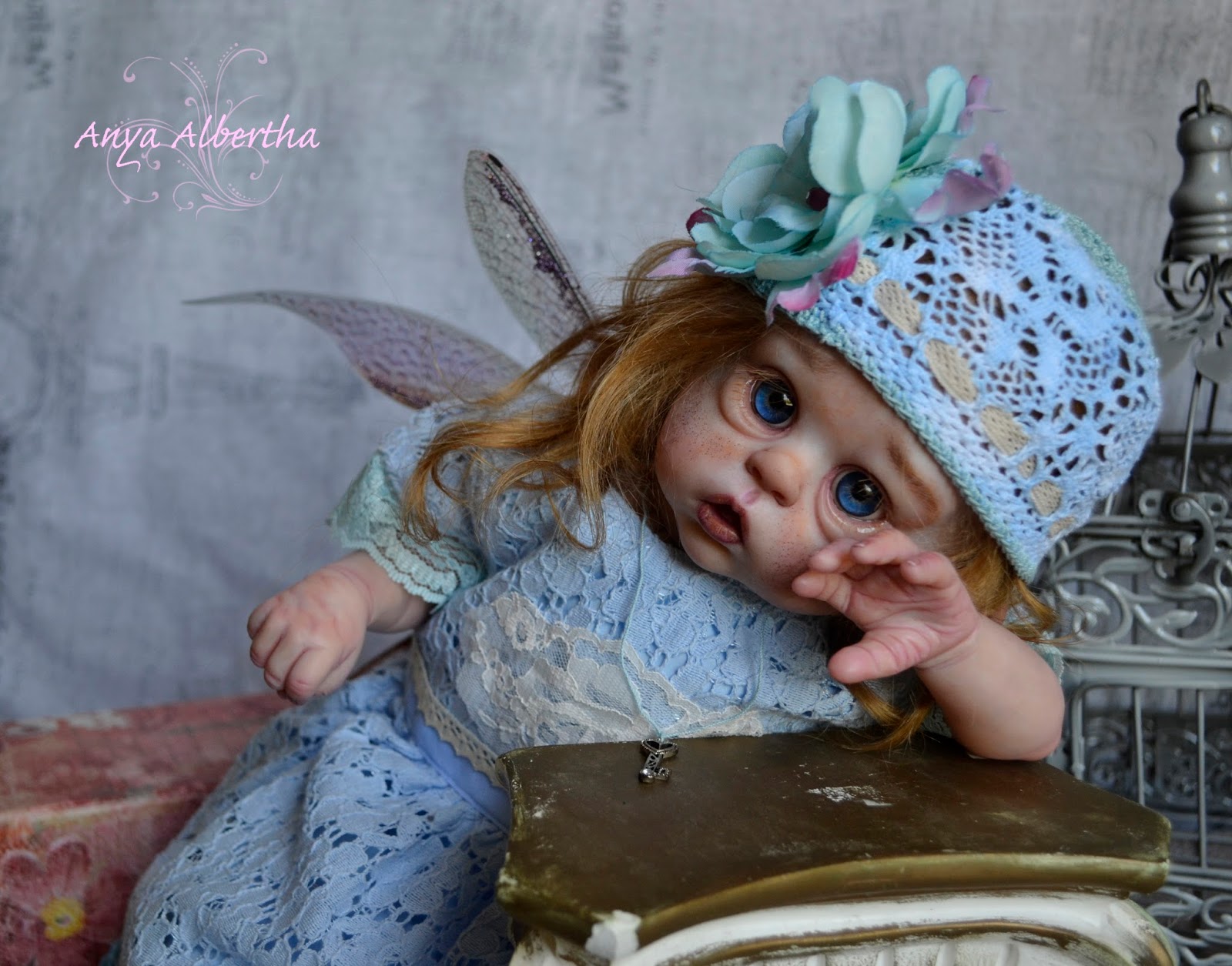 Anya's Originals Reborns and OOAK Art Dolls Reborn Baby fairy Ofelia
