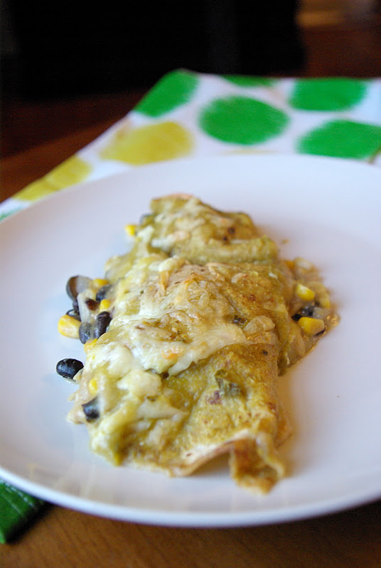 Loaded Goat Cheese Enchiladas Oleander + Palm