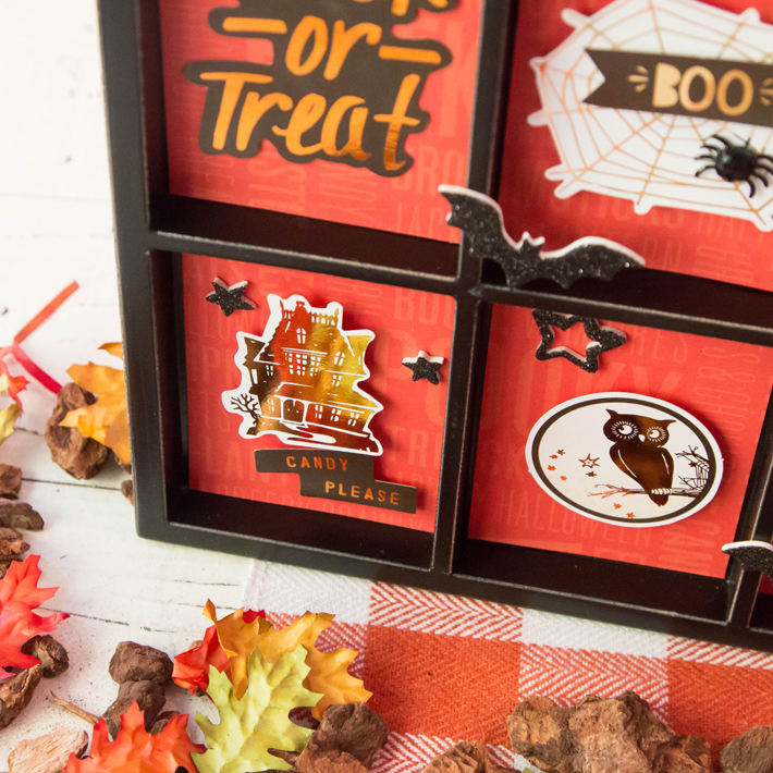 Too Cute to Spook Printers Tray by @createoften for Halloween
