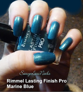 Rimmel London Lasting Finish Pro - Posh Pink, Marine Blue 