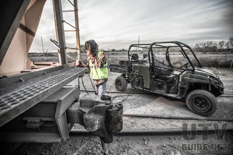 New Polaris RANGER Powers Hydraulic, Pneumatic, Electric and Welding