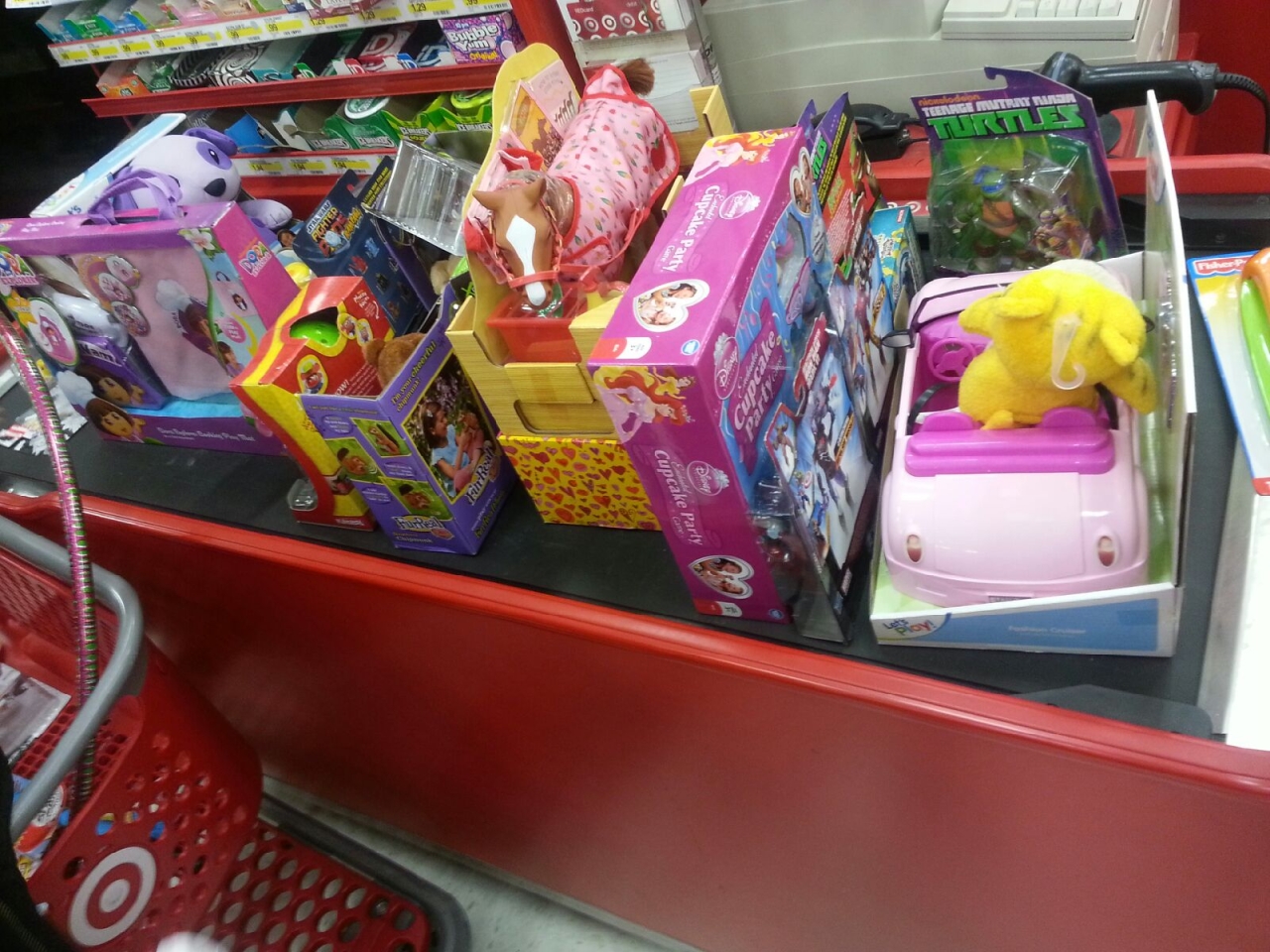 Toys in a Toyota Tundra for Tots Toyota Talk Blog