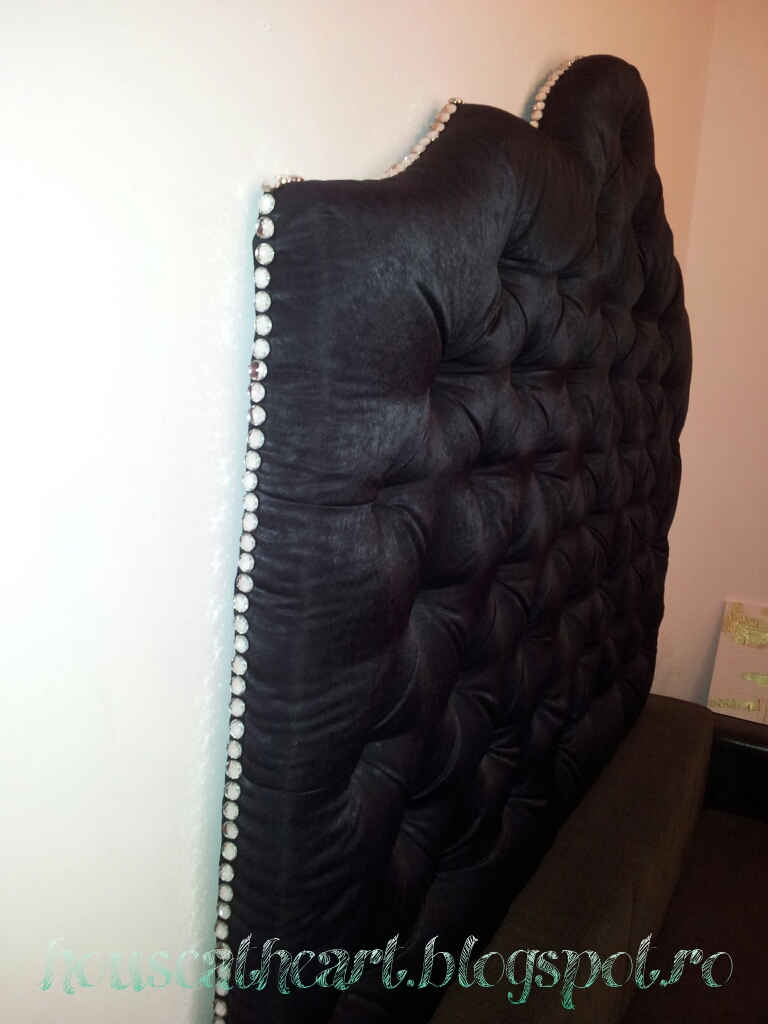 by Ozana Upholstered headboard tutorial diy (how to diamond tuft)
