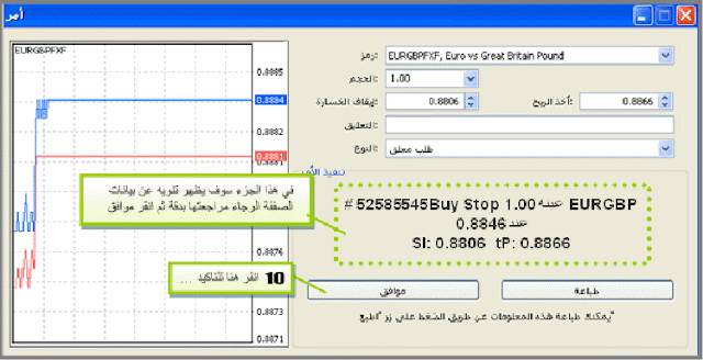 شرح كيفية وضع أوامر معلقة على ميتاتريدر شرح كيفية وضع أوامر معلقة على ميتاتريدر