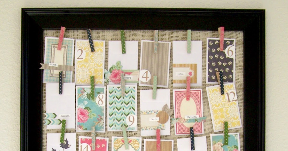 Precocious Paper Gratitude Advent Calendar GCD Studios