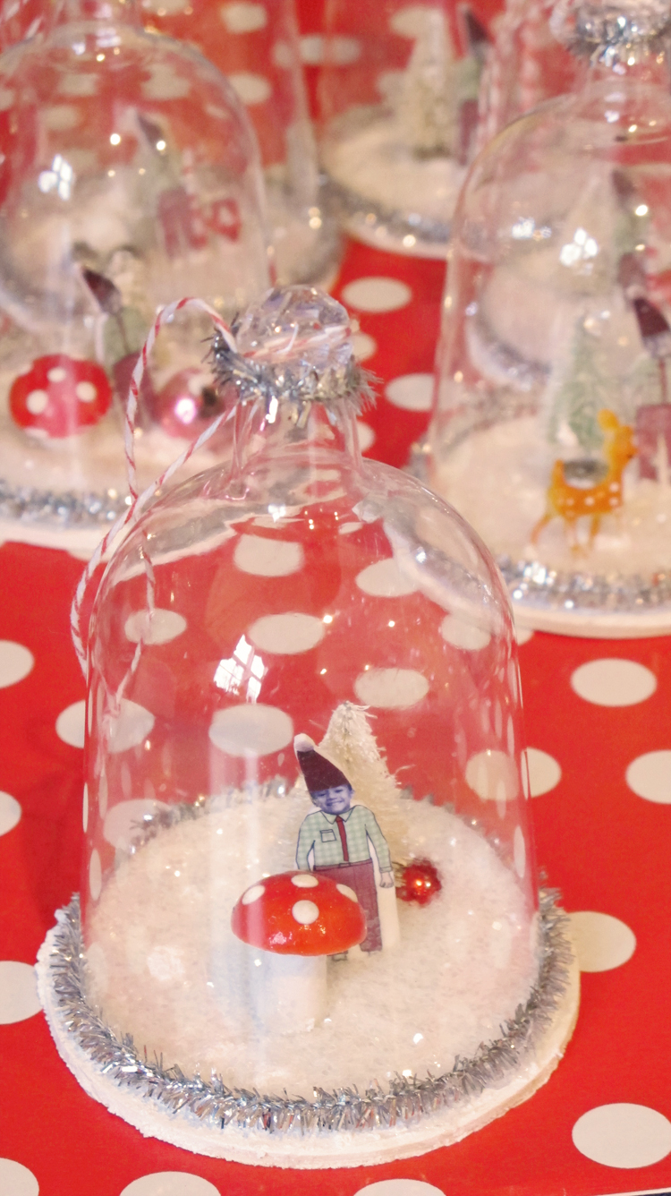 inspire co. bell jar ornaments