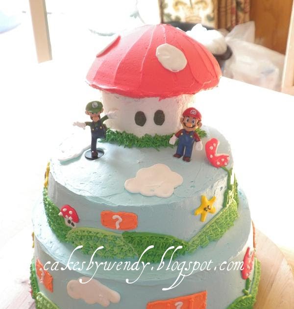 Decorating One Cake at a Time.......: Super Mario Brothers Cake