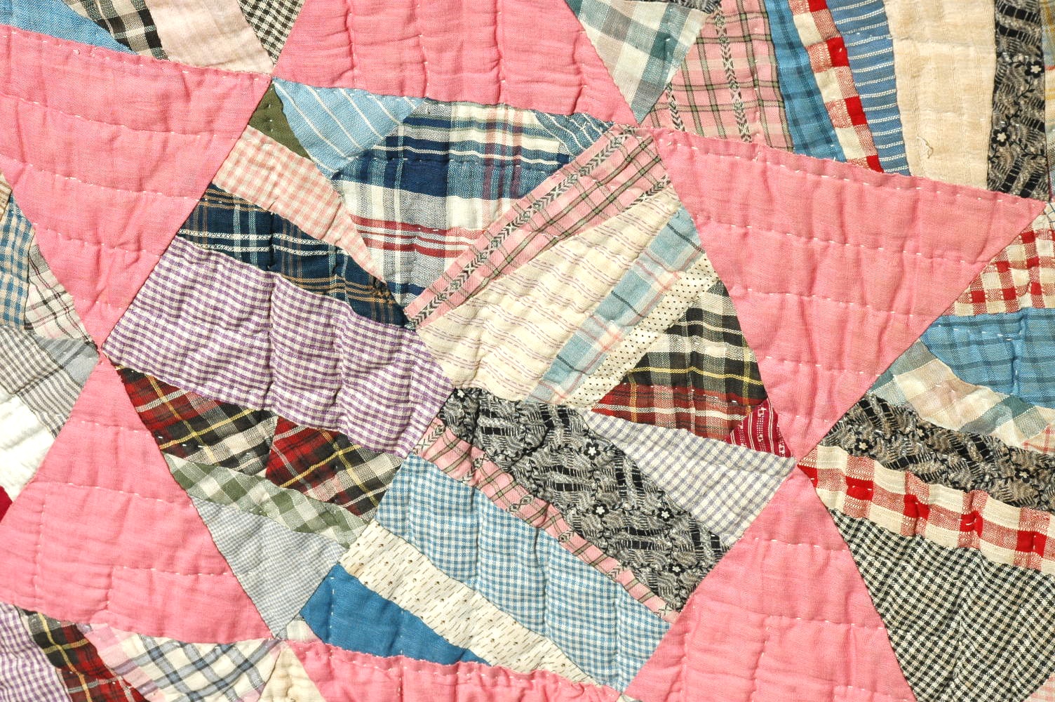 Sentimental Baby Vintage Rag Scrap Quilt