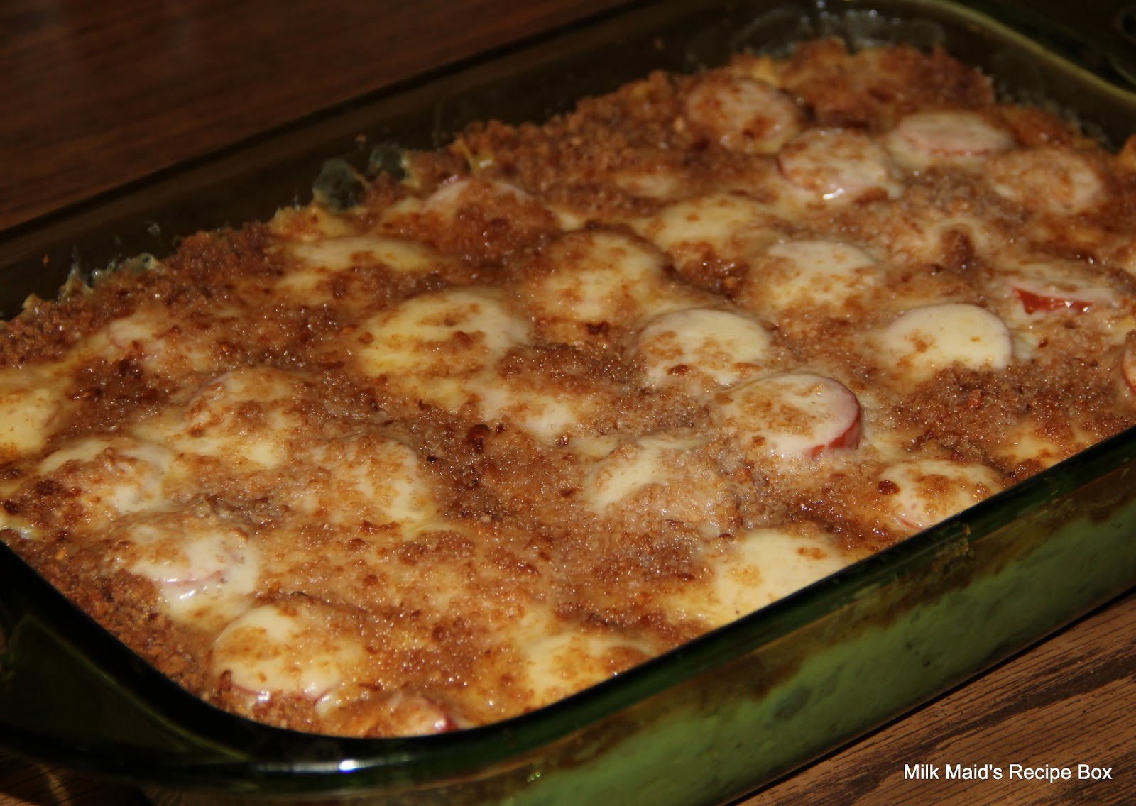 Milkmaid's Recipe Box Polish Reuben Noodle Casserole (w/Sauerkraut)